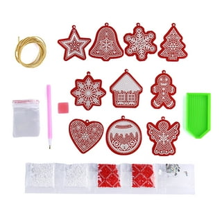 Christmas Tree Ornaments Diamond Painting Kit with Free Shipping – 5D  Diamond Paintings