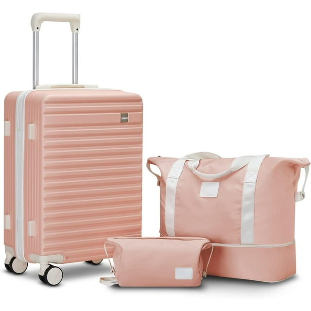 imiomo 20" Carryon Luggage, Hard Luggage with Spinner Wheels