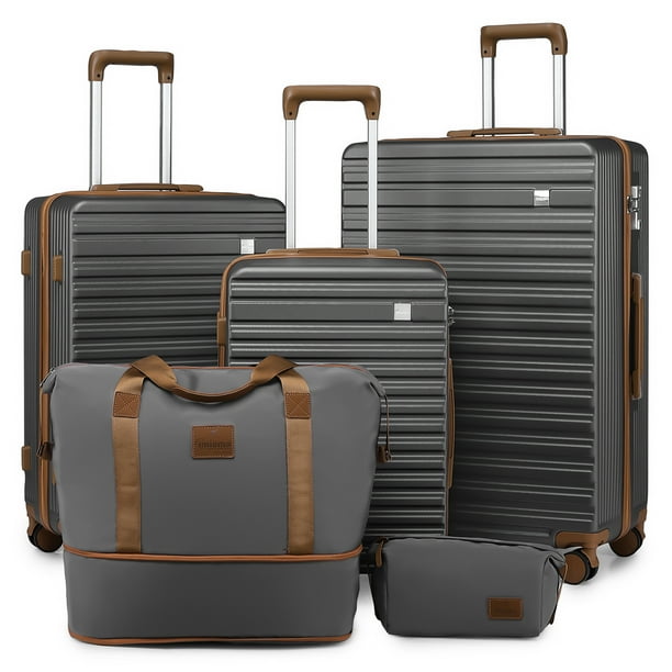 imiomo 3Piece Luggage Hard Shell Lightweight Luggage Set with TSA Lock