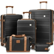 imiomo Luggage, ABS Hard Luggage Set with Spinner Wheels, with TSA Lock, Lightweight and Durable (Unisex)