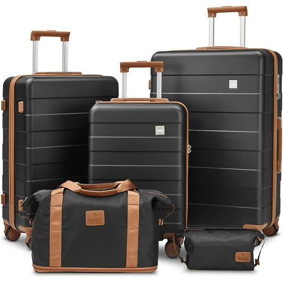 imiomo Luggage, ABS Hard Luggage Set with Spinner Wheels, with TSA Lock, Lightweight and Durable (Unisex)
