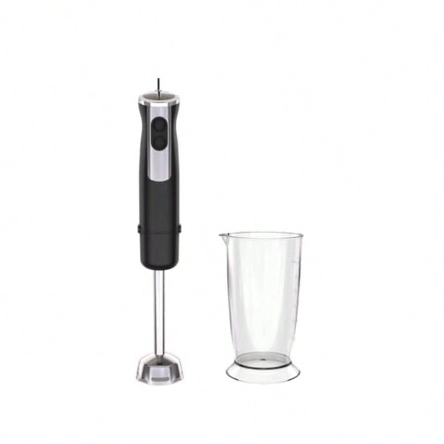 immersion blender corded electric stick mixer 1000W dual-speed motor 12 adjustable speeds comes with a measuring cup suitable for baby food purees and soups