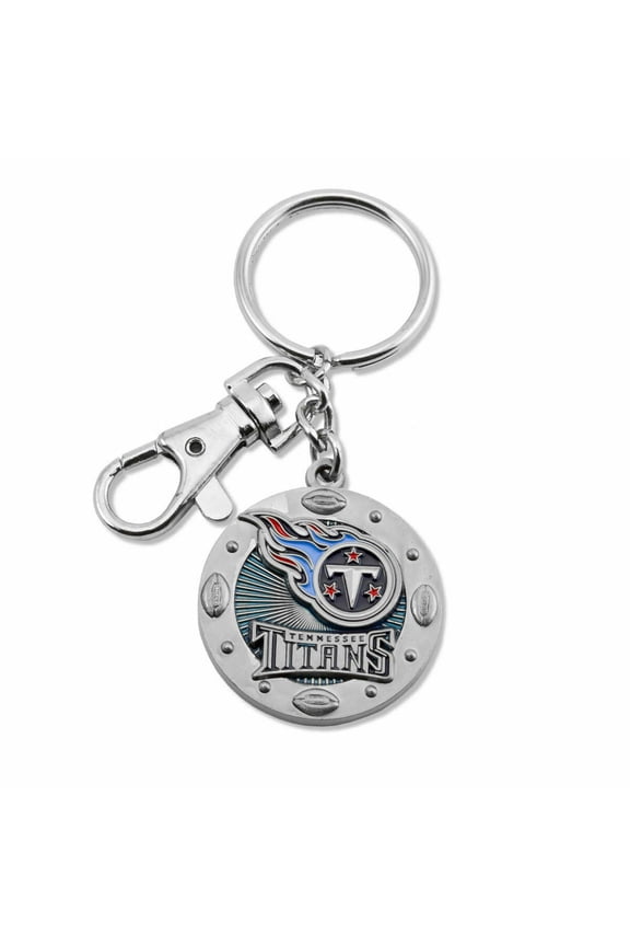 impact keychain key ring clip NFL