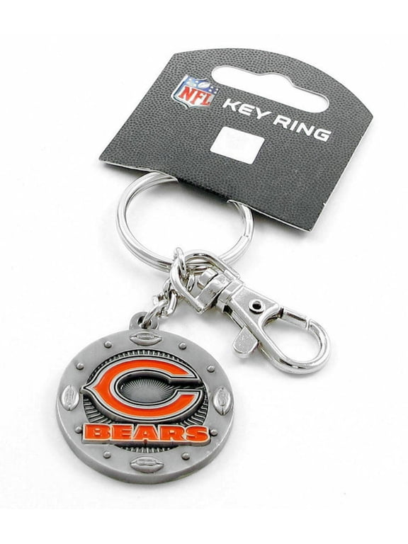 impact keychain key ring clip NFL