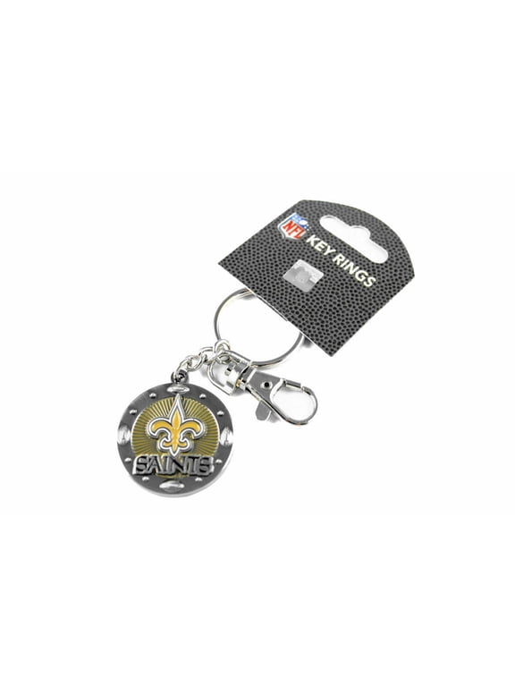 impact keychain key ring clip NFL