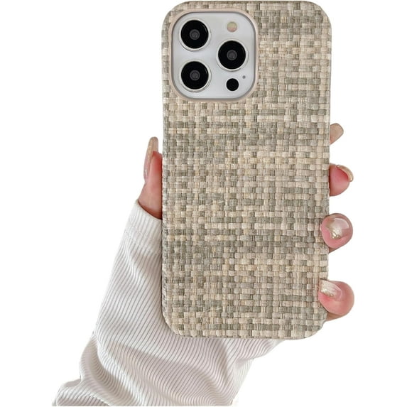 imple Woven Pattern Phone case, Available in Colour Blocking and Solid Colours, Stylish case for iPhone 15 14 13 12 11 Pro Max X XS XR 7 8 Phone Case (P5,iPhone 11 Pro)