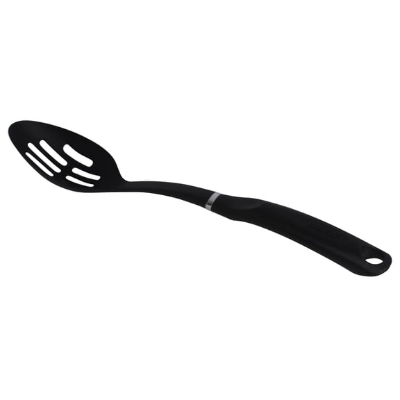 IMUSA Chef Slotted Spoon, Black