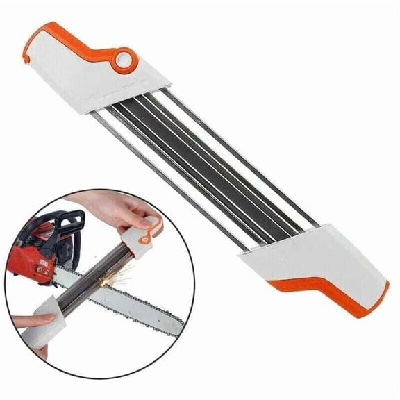 in 1 file holder for chainsaw chain 0.325 4.8 mm - white.