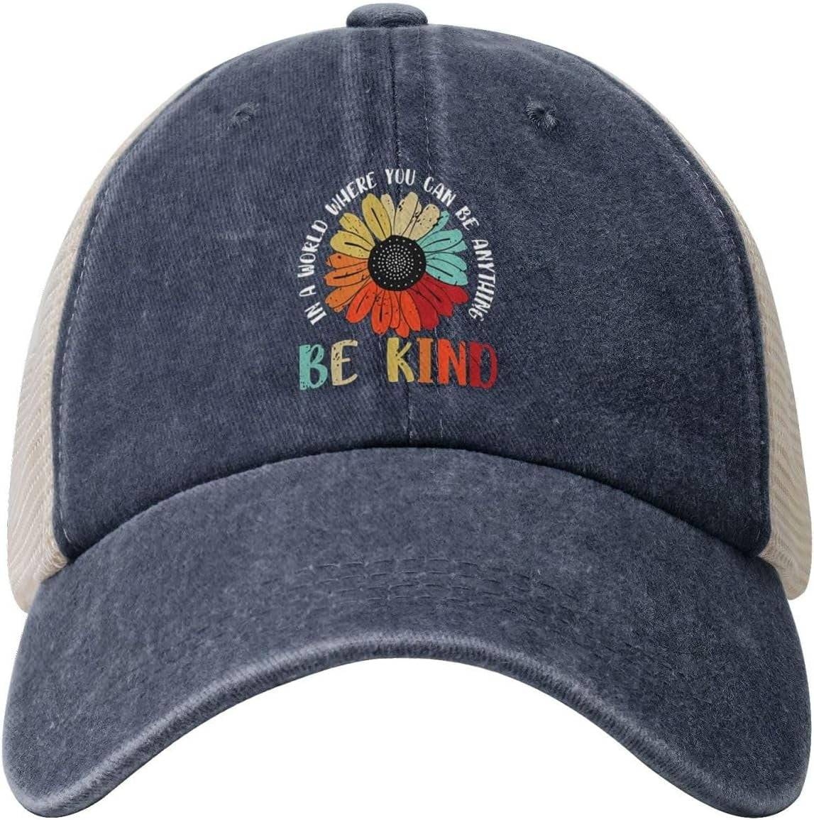 in A World Where You Can Be Anything BE Kind LGBT Rainbow Cowboy Hat ...