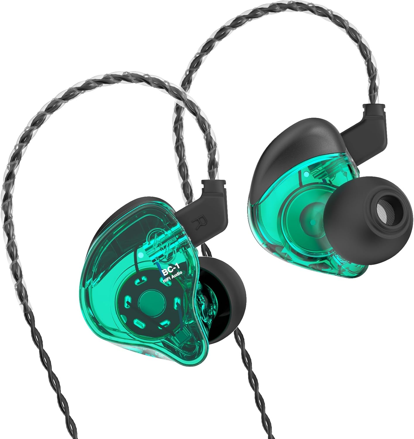 inEar Monitors CCZ Melody 1BA+1DD Professional Wired Earbuds Noise