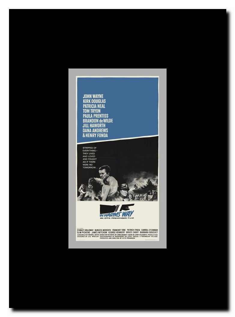 in Harms Way Framed Movie Poster