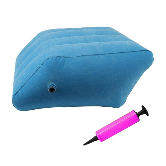 in Inflatable Bed Wedge Cushion - for Optimal Back Leg Pillow+Pump