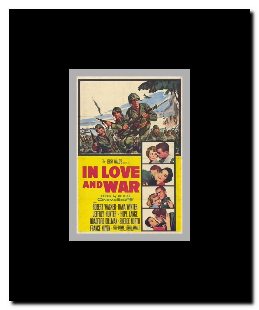 in Love and War Framed Movie Poster