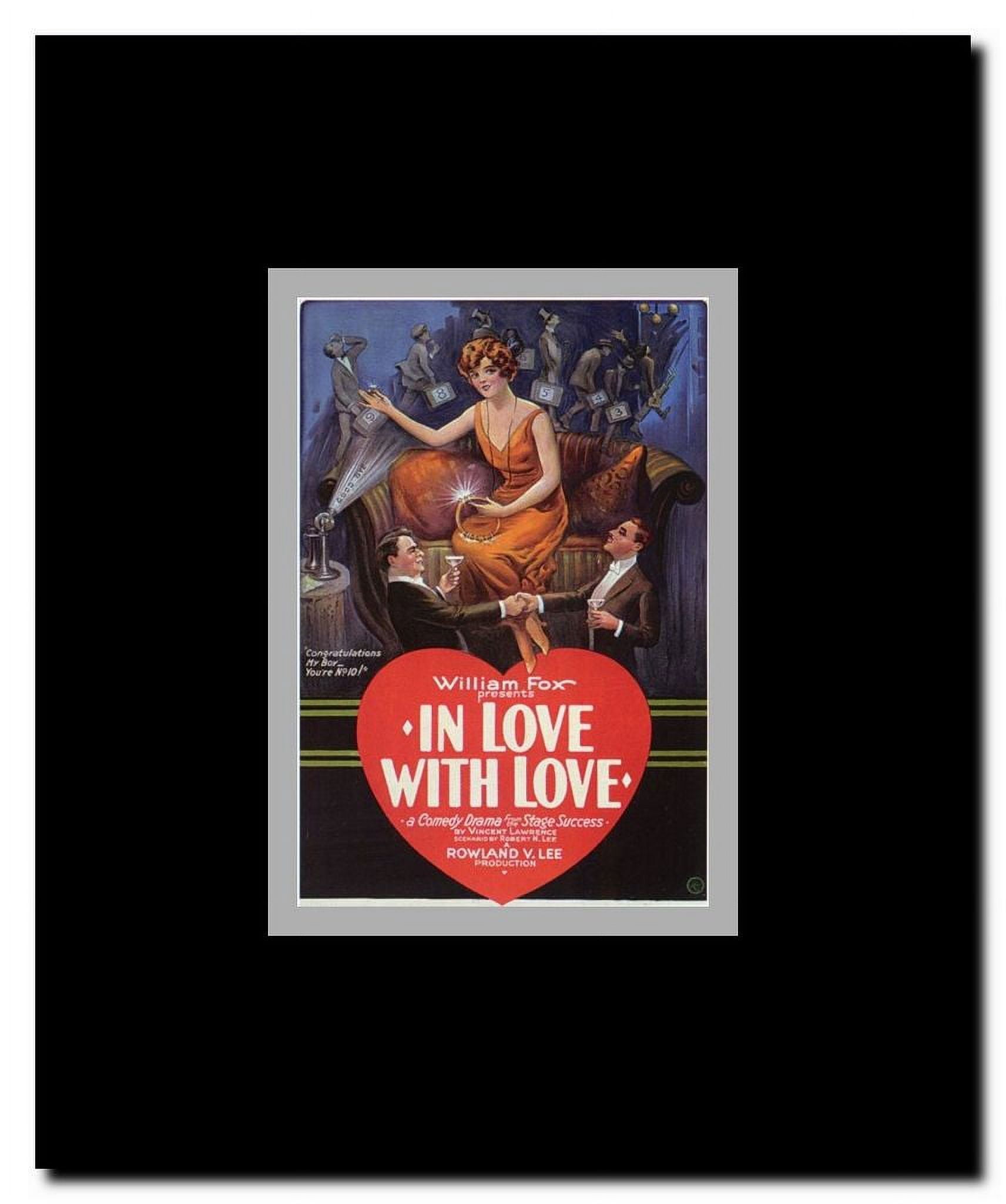 in Love with Love Framed Movie Poster
