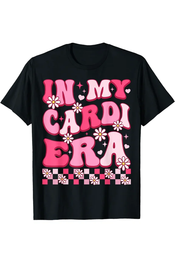 in My Cardi Era Funny Cardi Heart for Men Women Kids T-Shirt
