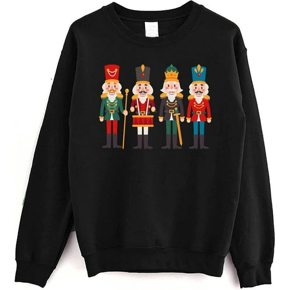 In My Nutcracker Era Crewneck Sweatshirt, Colorful Ballet Christmas Pullover