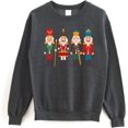 thumbnail image 1 of In My Nutcracker Era Crewneck Sweatshirt, Colorful Ballet Christmas Pullover, 1 of 6