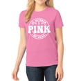 thumbnail image 1 of in October We Wear Pink Women’s T-Shirt – Azalea, Small, 1 of 1