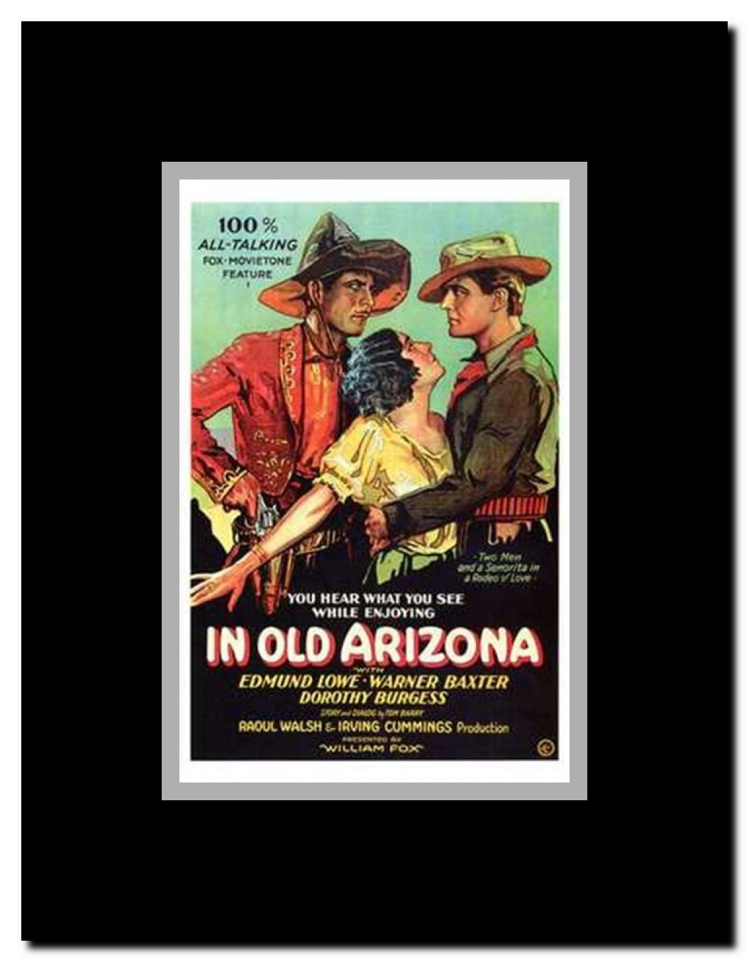 in Old Arizona Framed Movie Poster