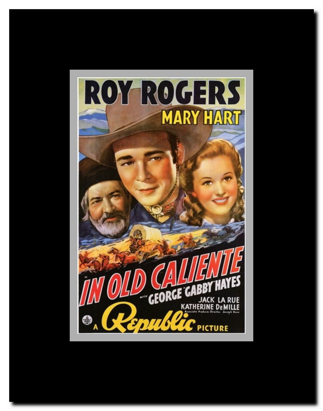in Old Caliente Framed Movie Poster