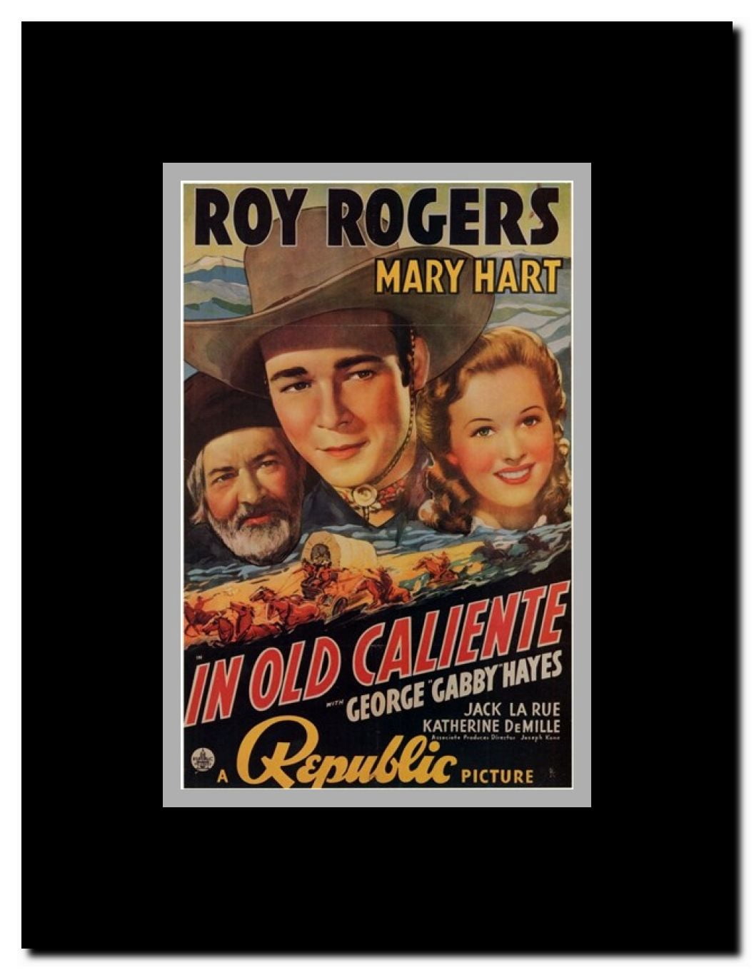 in Old Caliente Framed Movie Poster