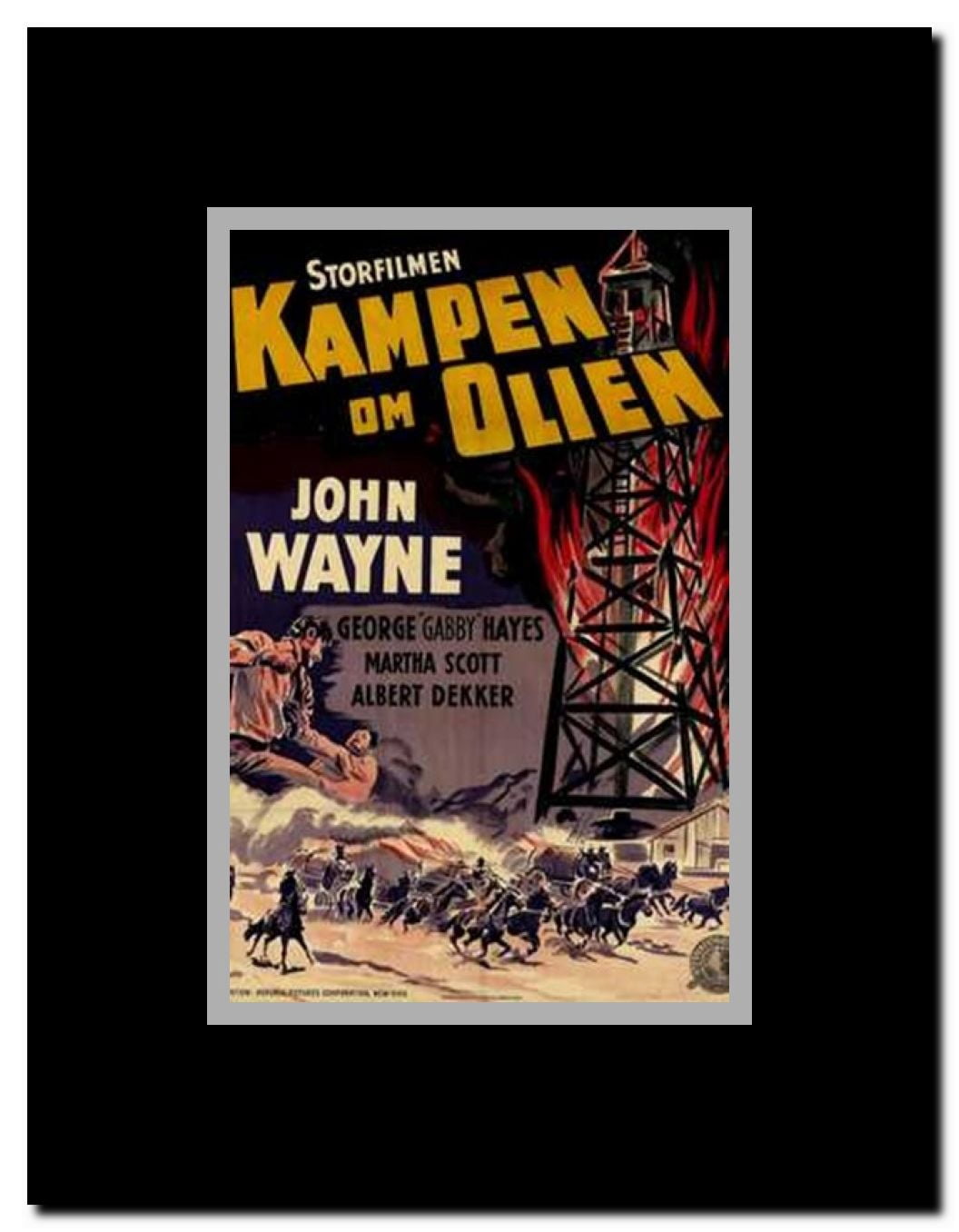 in Old Oklahoma Framed Movie Poster