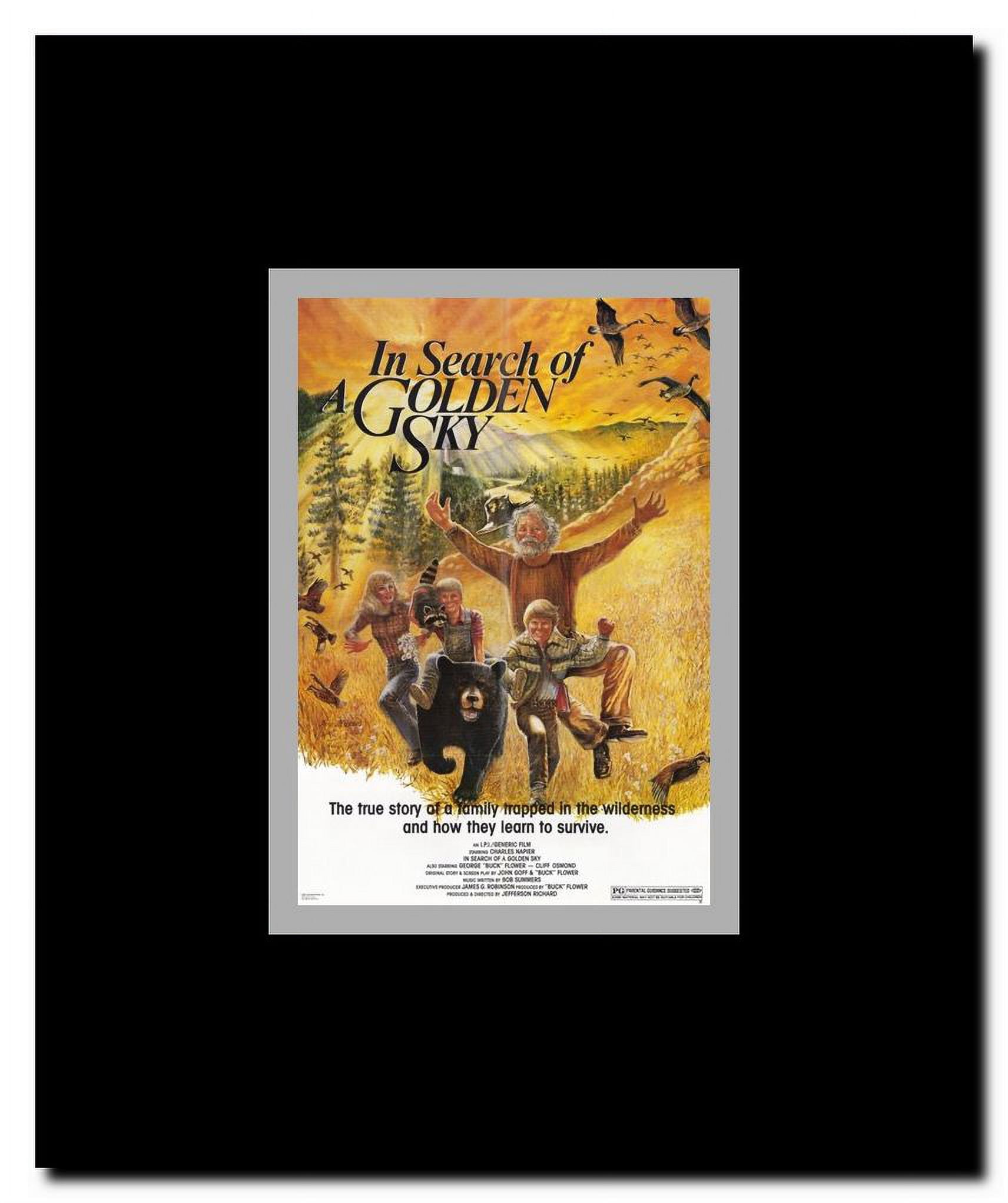 in Search of a Golden Sky Framed Movie Poster