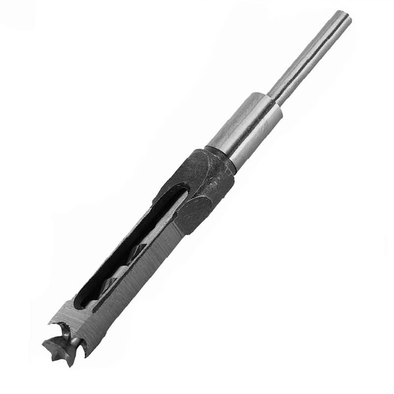 in. Wood Square Hole Mortise Chisel Drill Bit Tool Woodworking Drill