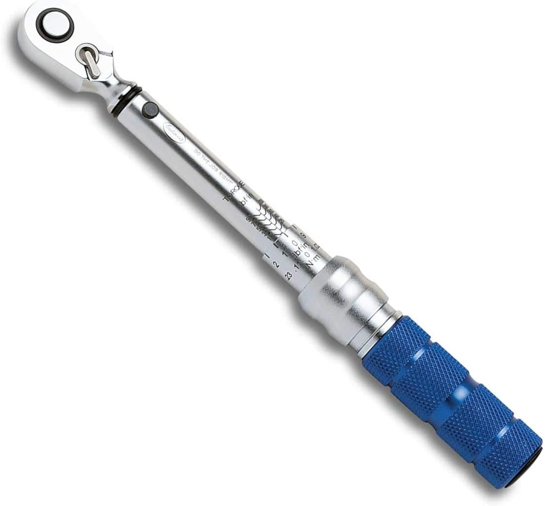 in/lbs 1/4 Inch Torque Wrench With 60 Teeth Gear Carbon Steel Tubing Clockwise and Counter Type