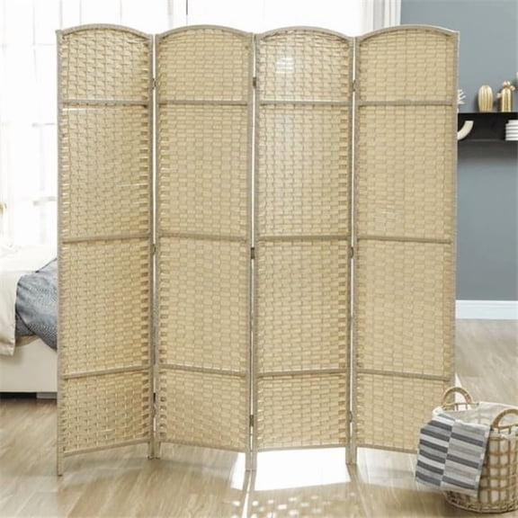inQ Products D0102X3Z4ZW Beige Privacy Screen