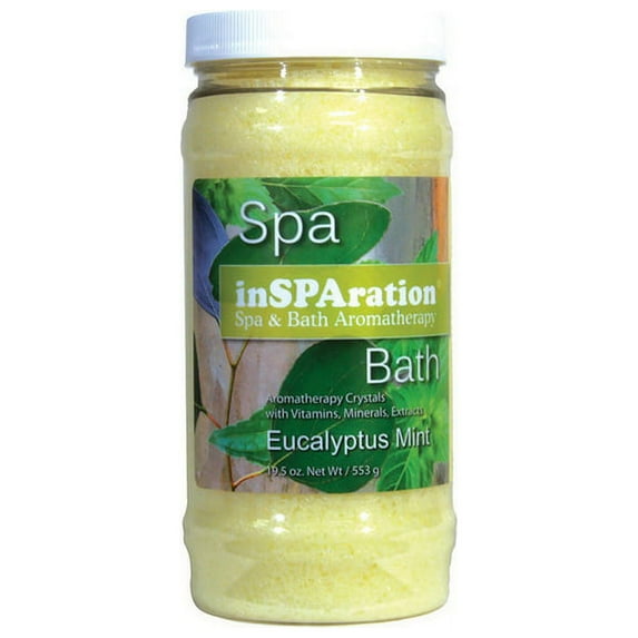 inSPAration 743 Fragrance, Insparation Crystals, Eucalyptus Mint, 19oz Jar