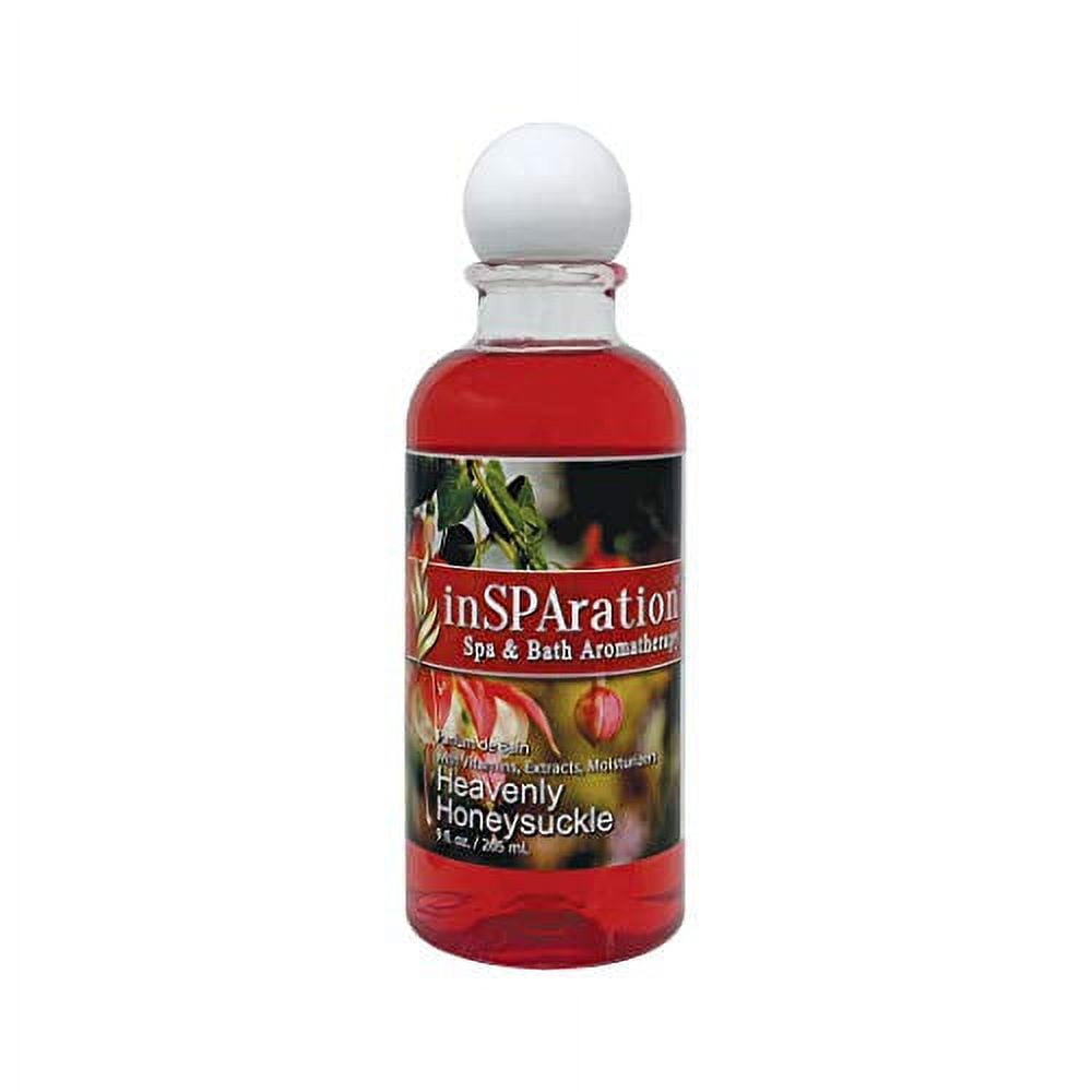 Heavenly Honeysuckle Cranberry Liquid Spa and Bath Aromatherapy