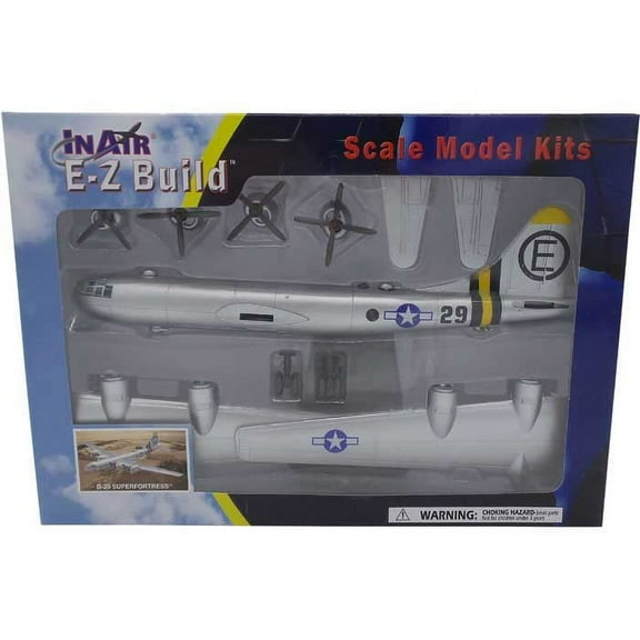 inair e-z build model kit - b-29 superfortress - 1:144 scale