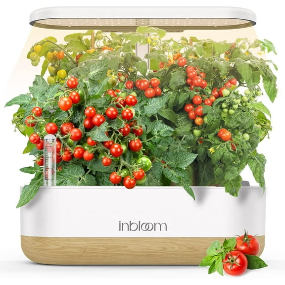 inbloom Hydroponics Growing System 12 Pods, Indoor Herb Garden