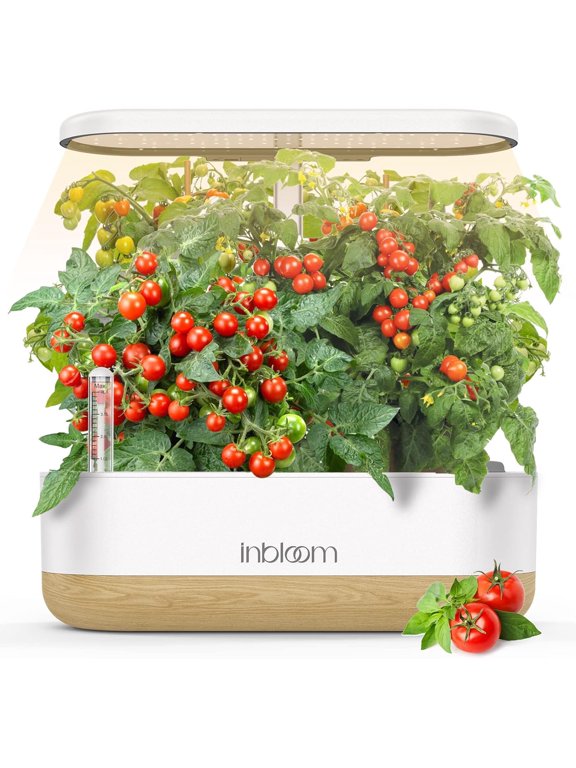 inbloom Hydroponics Growing System 12 Pods, Indoor Herb Garden