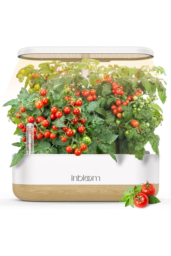 inbloom Hydroponics Growing System 12 Pods, Indoor Herb Garden