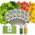 thumbnail image 1 of inbloom Organic Salad Seed Pod Kit for AeroGarden, Ahopegarden Hydroponics Growing System,Low-Calorie Food, 12-Pods (350+ Seeds, Include Fast and Butter Lettuce, Red Cherry and Golden Cherry Tomato), 1 of 7