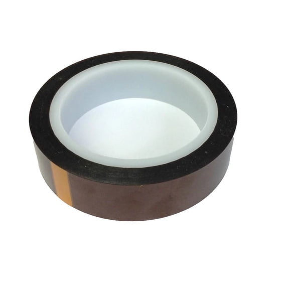 1 inch 2 Mil Heat Resistant Powder Coating Soldering Polyimide Kapton Masking Tape