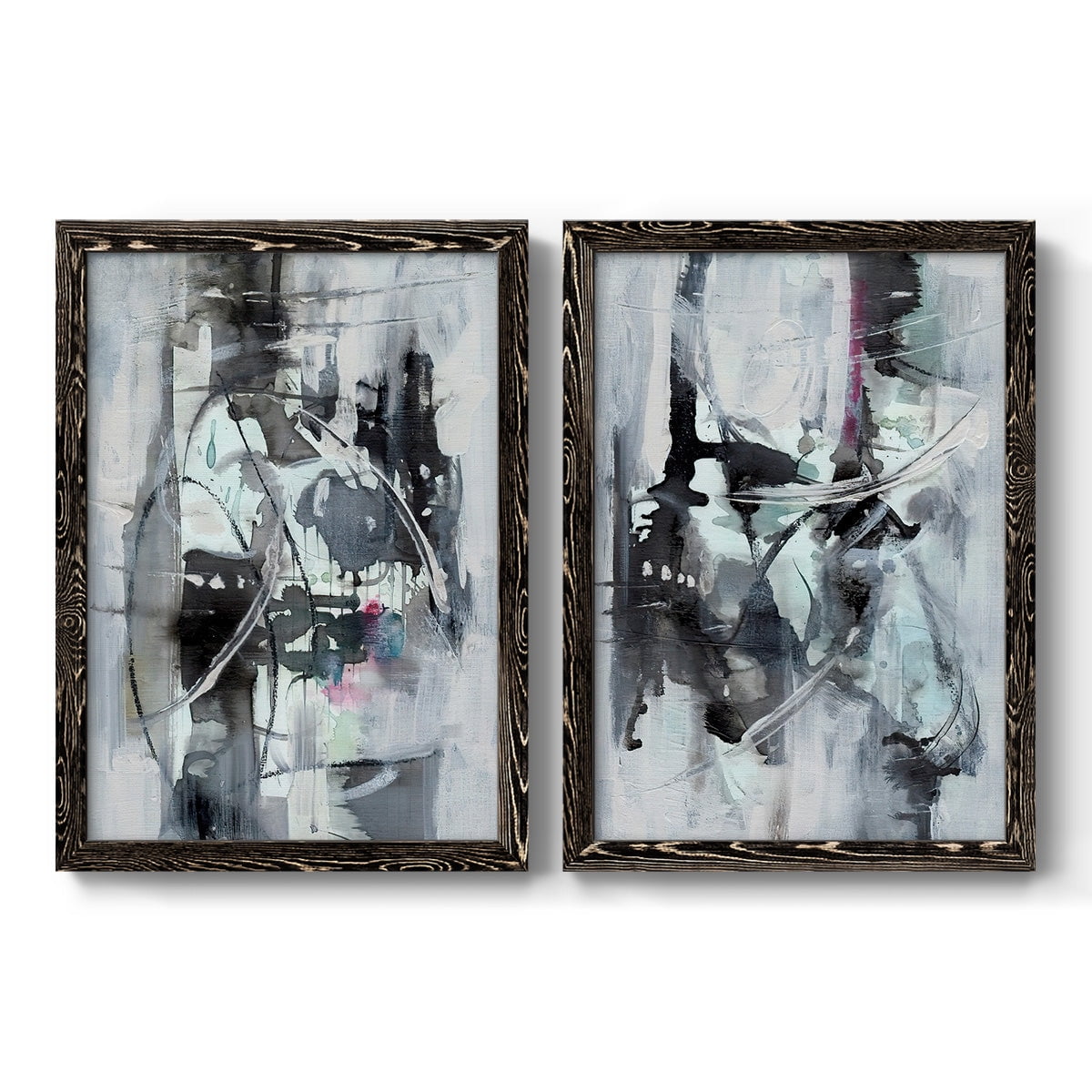 Indian Lore I - Premium Framed Canvas 2 Piece Set - Ready to Hang