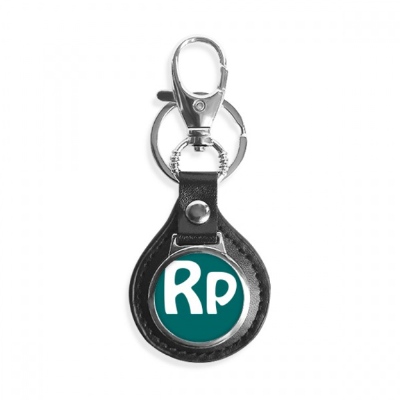 indsia currency symbol rupiah key link chain keyholder finder hook metal