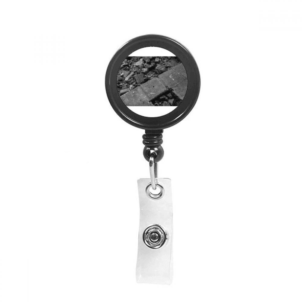industrial material  photography Retractable Keychain Badge Holder ID Badge