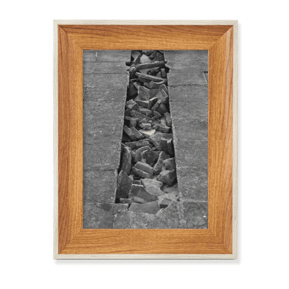 industrial material photography desktop wooden photo frame display picture art painting multiple sets