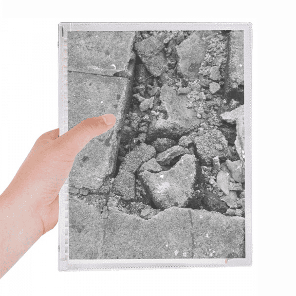 industrial material photography notebook loose diary refillable journal statiry