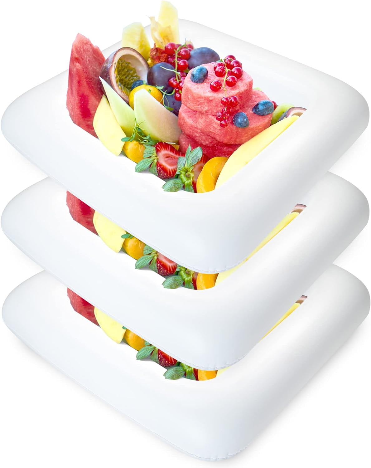 **inflatable ice serving buffet bar - salad food & drinks cooler ...