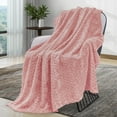 Fleece Throw Blanket, Cozy Plush Fleece Blanket Twin Size, Flannel
