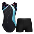 thumbnail image 1 of inhzoy Girls Gymnastics Leotards with Active Shorts Dance Leotard Outfit, 1 of 4