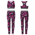 thumbnail image 1 of inhzoy Girls Kids 2 Piece Sports Outfits Camouflage Printed Crop Tops and Leggings Set, 1 of 7