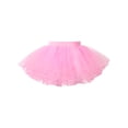 thumbnail image 1 of inhzoy Girls Tutu Skirts 4 Layers Tulle Skirt Ballet Dance Skirt Pink 6-11, 1 of 8