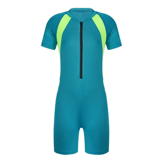 inhzoy Kids Boys Girls Rash Shirt Tankini Athletic Swimwear