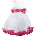 thumbnail image 1 of inhzoy Kids Flower Girls Wedding Party Petals Tulle Dress, 1 of 4